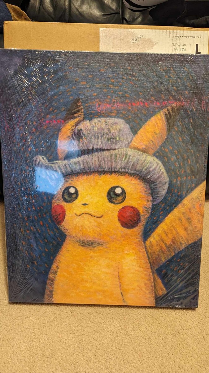 Pokémon Center × Van Gogh Museum: Pikachu - Grey Felt Hat Pokémon Center × Van Gogh Museum: Pikachu - Grey Felt Hat