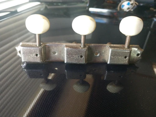 1959 Single Line Kluson 3 on a Plate Tuners / Treble Side Gibson Les Paul Jr.