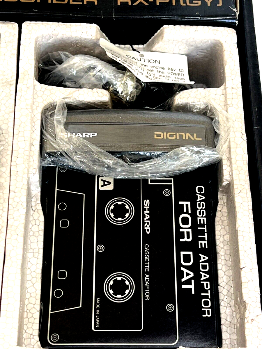SHARP RX-P1 デジタルオーディオテープレコーダー SHARP RX-P1 デジタルオーディオテープレコーダー 動作未確認