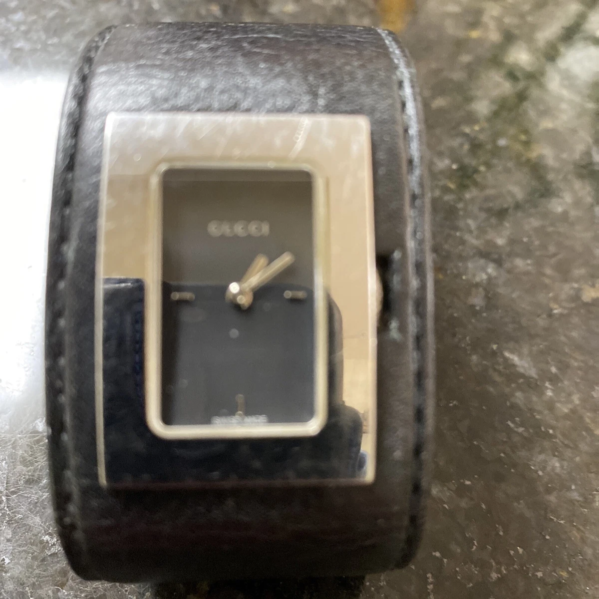 Gucci leather cuff watch cheap
