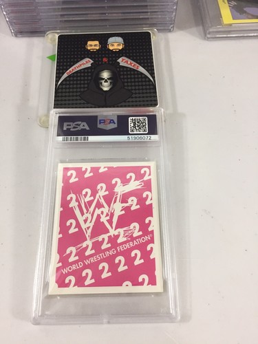Owen Hart 1999 Cardinal Wwf Trivia Series 2 Psa 8 Pop 1 - Picture 7 of 8