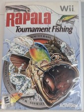 Rapala Tournament Fishing Nintendo Wii Tested and Working no manual