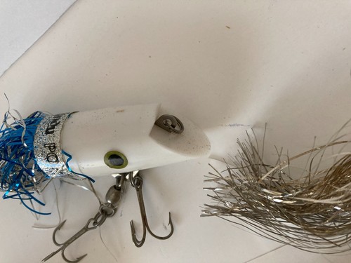 Lindy Pop Tails 1 head w/blue silver tail + 3 replacement tails - Picture 6 of 9