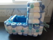 Diaper Bassinet Baby Shower Decorations