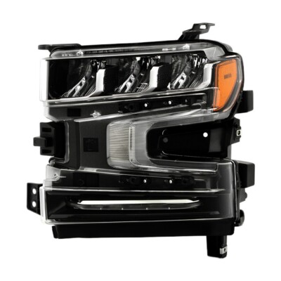 Full LED Headlight For 19-22 Chevy Silverado 1500 w/Intelligent High Beams Left