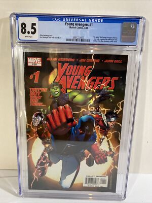 Young Avengers #1 CGC 8.5 (2005, Marvel) 1st App Kate Bishop D+ Hawkeye series