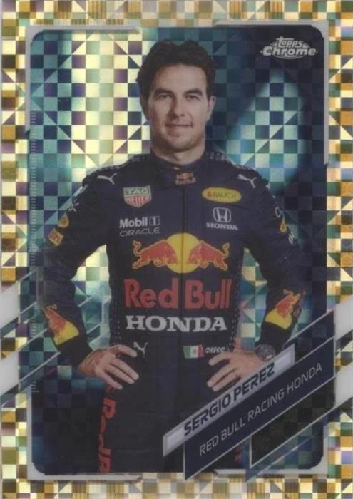 Gold Checker Flag Refractor