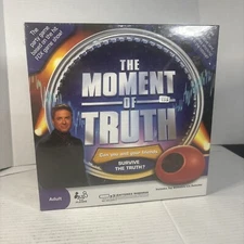 The Moment Of Truth Adult Party Lie Detector Game NEW 2008 Selchow & Righter
