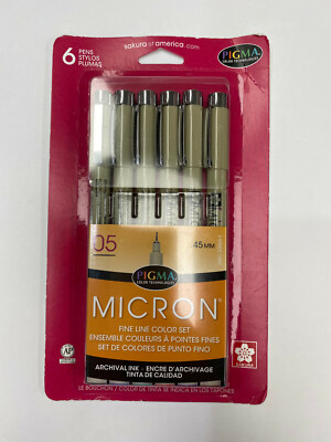 Sakura Of America Pigma Micron Color Pen 05 Set