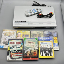 Rankarena Rank Arena RADVD200 CD DVD Player Remote AV Cables DVDs TESTED WORKING