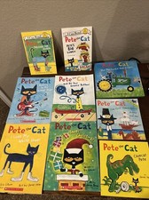 Lot of 9 Pete the Cat books James Dean Read Aloud Classroom Library Homeschool