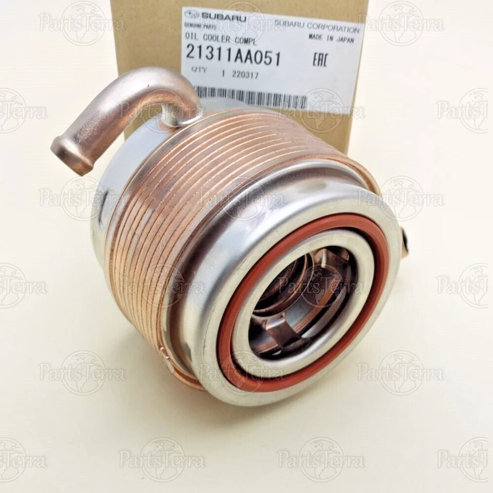 Genuine OEM Subaru Impreza WRX Engine Oil Cooler EJ257 Turbo Engines 21311AA051 - Image 4 of 4