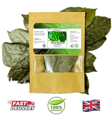 Soursop Blätter oder Pulver Graviola AAA-Qualität Wild ohne Chemikalien/Pestizide 10G-1KG