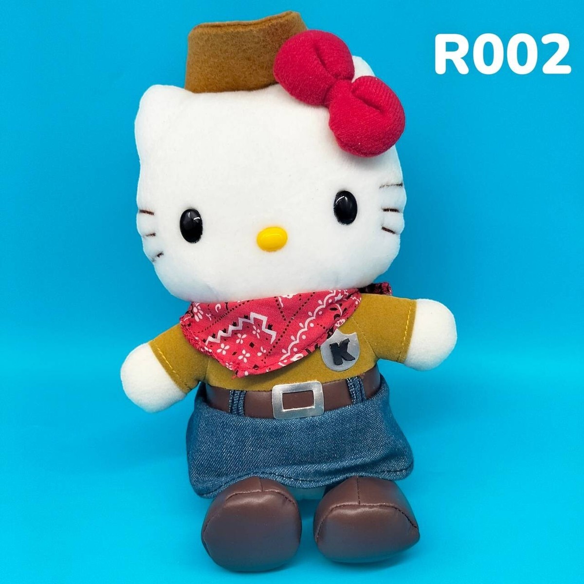 sanrio サンリオ HELLO Kitty レア 希少 エイコー EIKOH Sanrio Vintage 2000 Hello Kitty Cowgirl EIKOH Plush 8