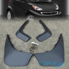 FRONT&REAR MUD FLAPS FLAP SPLASH GUARD FIT FOR BENZ SMART FORTWO C451 A451 08-14