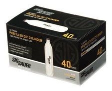 Sig Sauer AC-12-40 12 Gram CO2 Cylinder Cartridges 40 Pack 