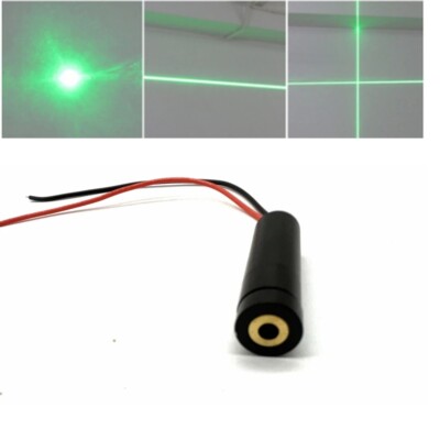 515nm 520nm 15mw Dot/Line/Cross 15mw Green laser module 12*40 | eBay