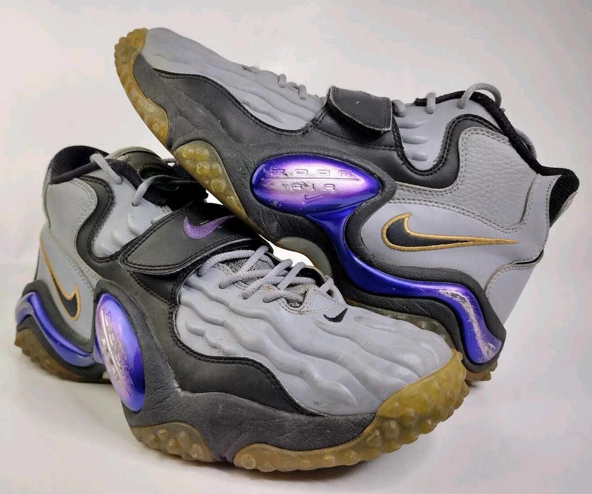 Nike Air Zoom Turf Jet 97 Men's Size 9.5 US 554989-002 Gray Black