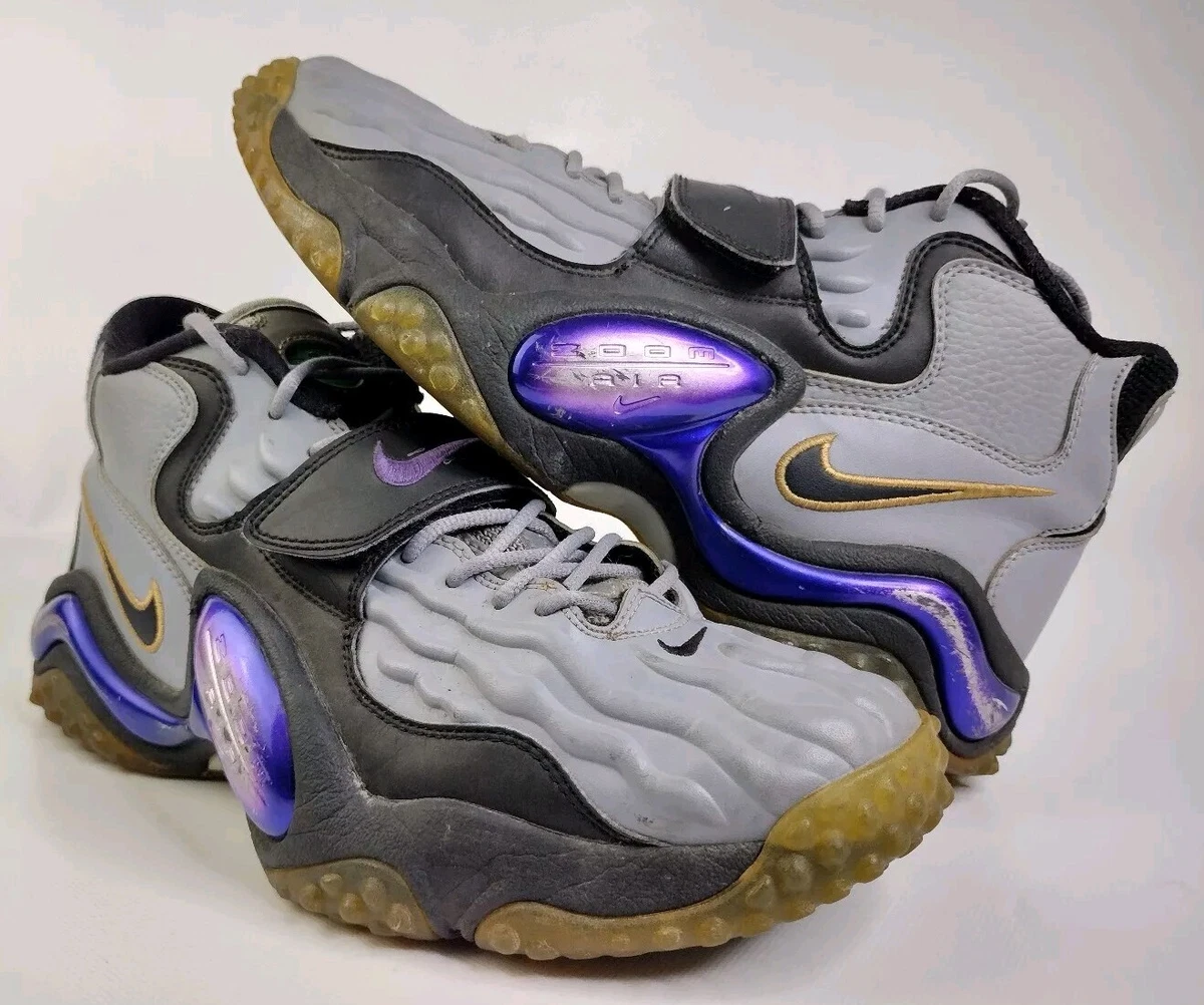 Nike Air Zoom Turf Jet 97 Men's Size 9.5 US 554989-002 Gray Black