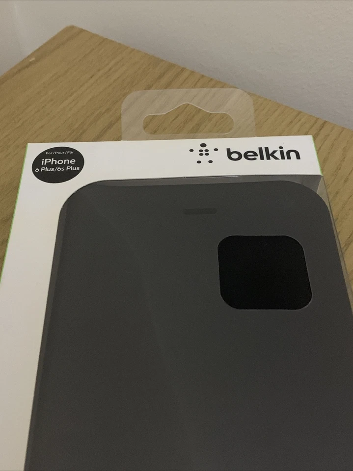 BELKIN Leather Magnetic Flip Card Slot Wallet Stand Case Cover for Apple iPhone - Image 3 of 4