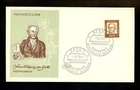 Postal History Germany FDC #833 Johann Wolfgang con Goethe 1961