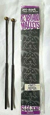 PRO MARK PERFORMER SERIES KEYBOARD BRASS MALLETS  NEW OLD STOCK A-BELL1 