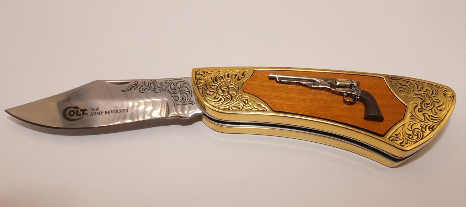 FRANKLIN MINT COLT SERIES 1860 ARMY REVOLVER 3