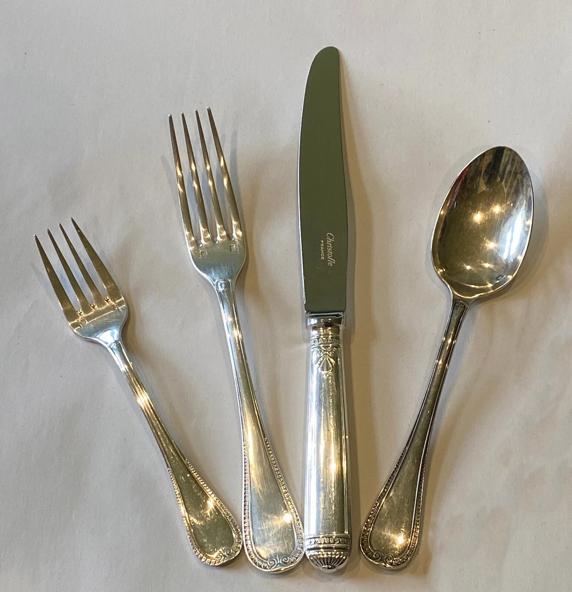 Christofle silver plated clearance flatware