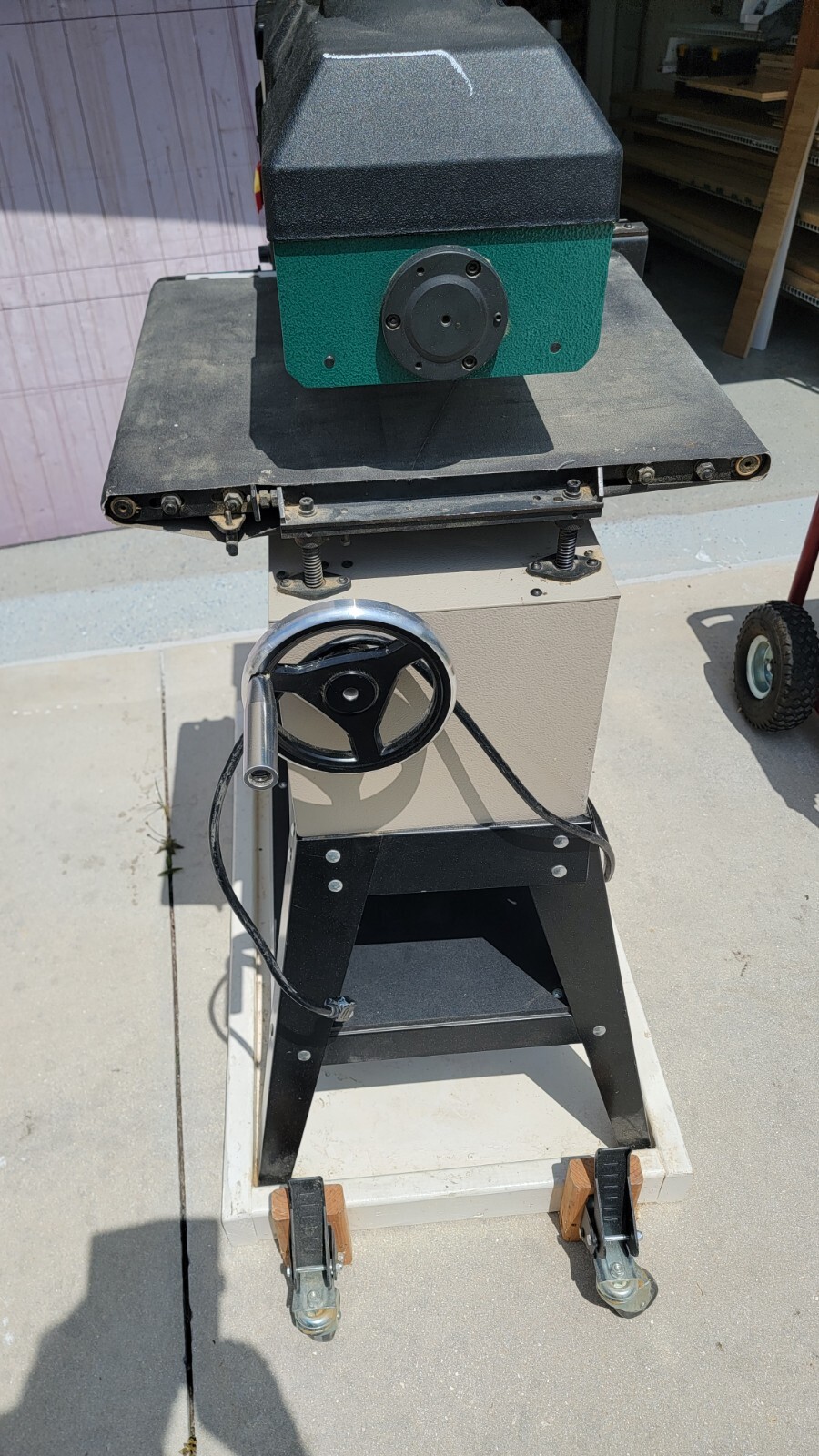 Grizzly G0458Z 18" 11/2 HP OpenEnd Drum Sander w/ VS Feed eBay