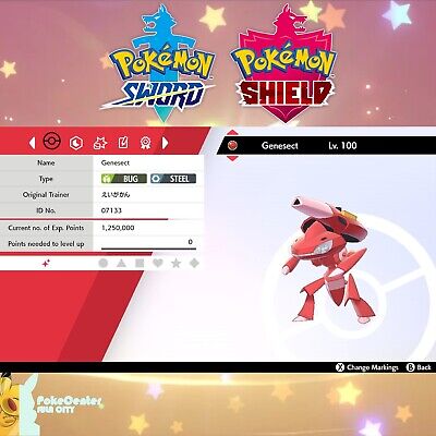 Pokemon shiny genesect 6