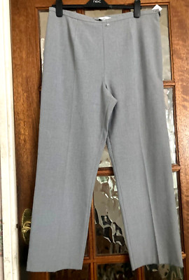 Sehr guter Zustand Original Marks & Spencer Vintage ST MICHAEL hellgrau Smart Hose 18 W32''