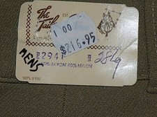 NWT VINTAGE 70s ENGLISH HORSE RIDING PANTS, JODHPUR,TAILORED SPORTSMAN, 28 x 29