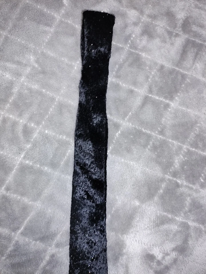 BRIONI Necktie Men's 100% Pure Silk LUXURY Tie Sparkles Black - Image 4 of 4