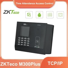 ZKteco M300Plus 125K RFID Time Attendance Punch Card BiometricTime Clock