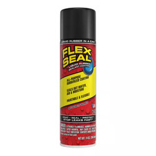 Flex Seal Black 14 oz. Liquid Rubber Spray   Waterproof Sealant Coating