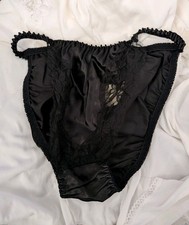 Vintage Victoria's Secret Silk String Bikini Gold Crown NWT OOO LA LA Size P
