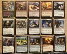 Budget Casual MTG Commander Deck Red White Lifegain With Firesong And Sunseeker