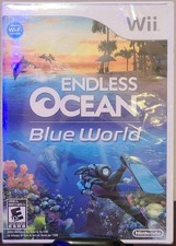 Nintendo Wii Endless Ocean: Blue World 2010 SEALED NEW