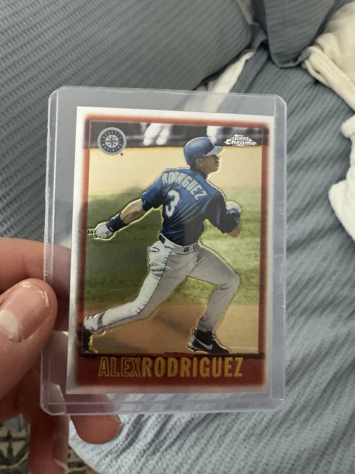 2005 Topps Chrome Alex Rodriguez #ARI4 Seattle Mariners Throwbacks Baseball Card