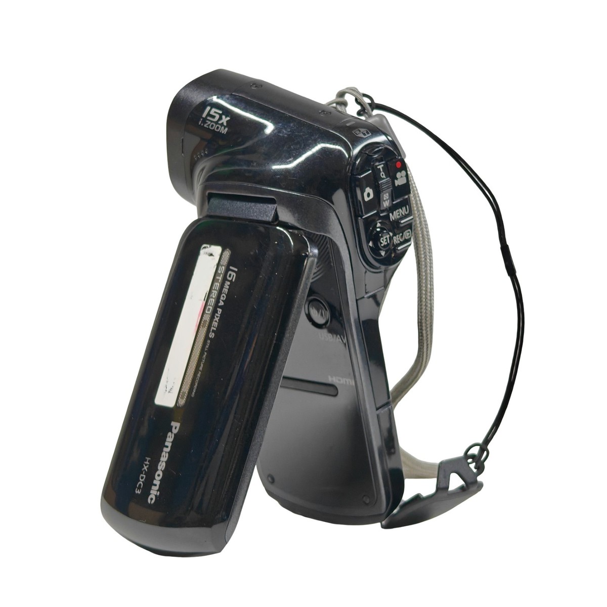 Panasonic HX-DC3 Camcorder Black Full HD 1080i 14.4MP CMOS Pocket