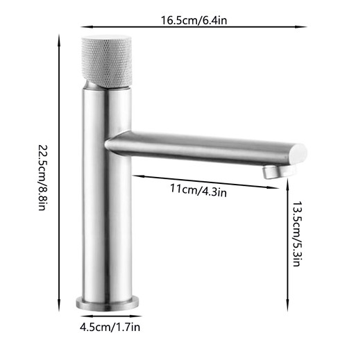 Deck Mounted Antique Brass/Chrome Bathroom Faucet Sink Mixer Single Handle Taps - Picture 20 of 47