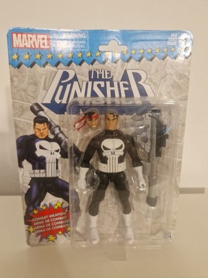 Hasbro Marvel Legends PUNISHER RETRO CARDED 6'' 1:12 NEW MOC Mint On Card Neu