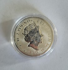 2020 Royal Mint Valiant 1oz Silver £2 Coin - St George & Dragon - CGT FREE