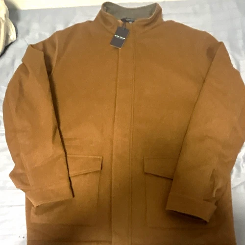 Peter Millar Tempest Tan Doeskin Jacket Lined Wind/Water Resistant XL MSRP $1695 - product listing photo