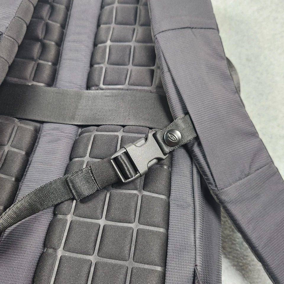 Timbuk2 Division Backpack Black Laptop Work Nylon Multi-Pocket Day Pack - Image 4 of 4