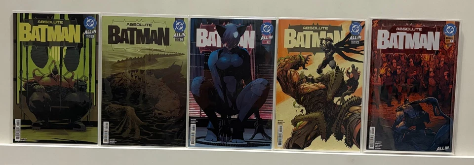 ABSOLUTE BATMAN #1 2 3 4 5 6 7 8 9 10 11 12 13 14 15 + ANNUAL #1 SET FIRST PRINT - Image 4 of 4