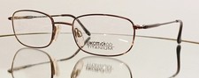 Originale LUXOTTICA 1033 4025 Eyeglasses BROWN New Titanium 49-19-135