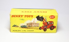 Dinky 437 Muir Hill 2/WL Loader EMPTY Original Box - Vintage 1960s