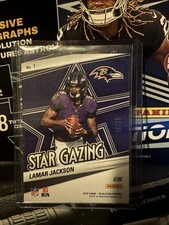2025 Panini Revolution Star Gazing Lamar Jackson  /25