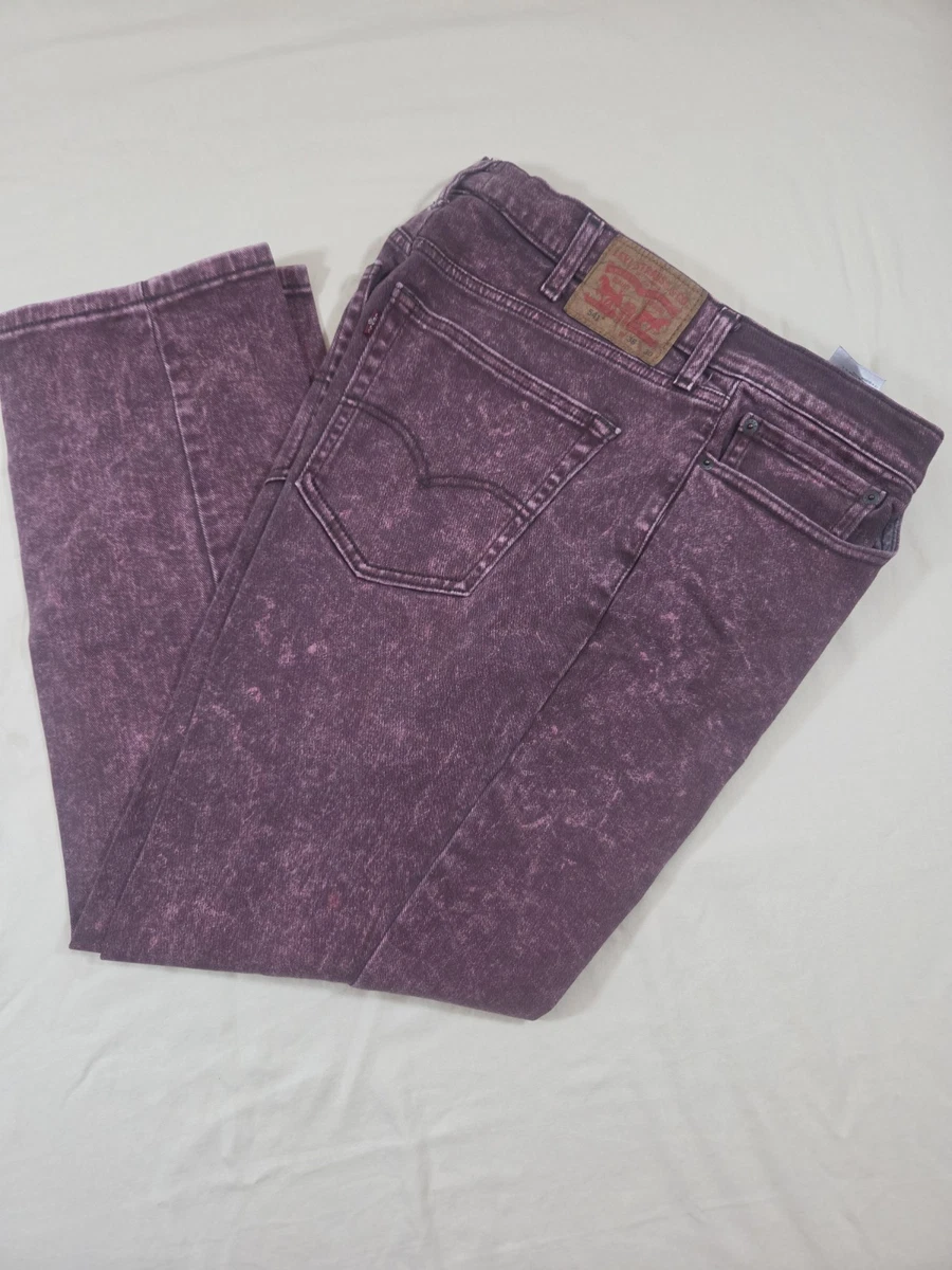 Purple Regular Jeans for Men in 32 Inseam for sale | eBay